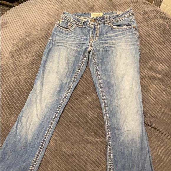 MEK light wash blue jeans - Picture 2 of 7